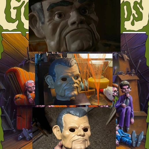 Goosebumps - Night of the living dummy ROCKY - ESCALOFRIOS 🎃 RARE
