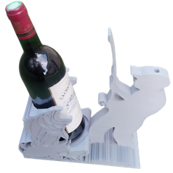 STL file Kansas City Chiefs Lithophane Wine Bottle・3D printing idea to  download・Cults
