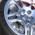 GTR_R33_R17-v4.png Nissan Skyline R33 Forged rims 3d model with brakes and tires for diecast and scale models