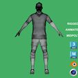 e11.jpg 3D Rigged Rafael Leao AC Milan 2024