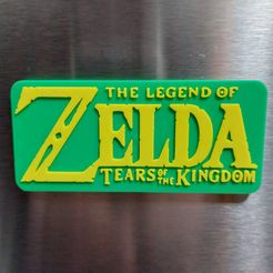 20230531_152306.jpg STL-Datei Zelda Tränen des Königreichs 3D-Logo-Kühlschrankmagnet・Design für 3D-Drucker zum herunterladen