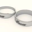 09.jpg Peace Ring Couple Platinum
