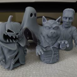 IMG_20230529_141223814.jpg Archivo STL Colección Finger Puppets - Halloween Pack 1 Modelo de impresión 3D・Modelo para descargar y imprimir en 3D