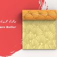 1.jpg Summer Shell | Seamless Polymer Clay Texture Roller | Digital STL File