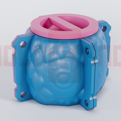 002_buho1_wm.png Datei Eule Topfform 01 herunterladen • Design für 3D-Drucker, Mold3ando
