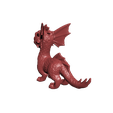 CuteDragonClay_0001.png Cute Dragon 3D Printable STL 3MF file