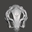 ALPHAmask_v2.jpg Alpha Predator Full Scale Bio Mask Helmet - Cosplay - STL for 3D printing HIGH-POLY