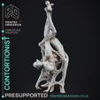contortionist-2.jpg Contortionist - Jerrys Circus of Horrors - PRESUPPORTED - Illustrated and Stats - 32mm scale