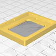 Smoother Tray.png Creality Ender 3 Smoother Casing Tray