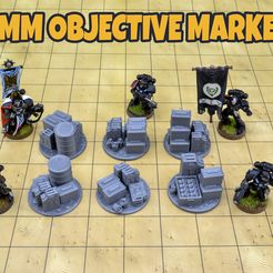 objective-markers-main.jpg Objective Markers -  Wargaming Goals 40mm