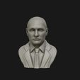 05.jpg 3D Sculpture of Vladimir Putin 3D printable model