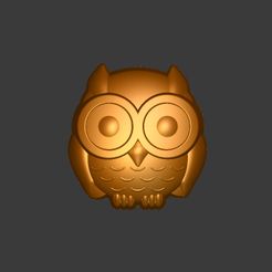 Owl-3_1.jpg Owl Stl File