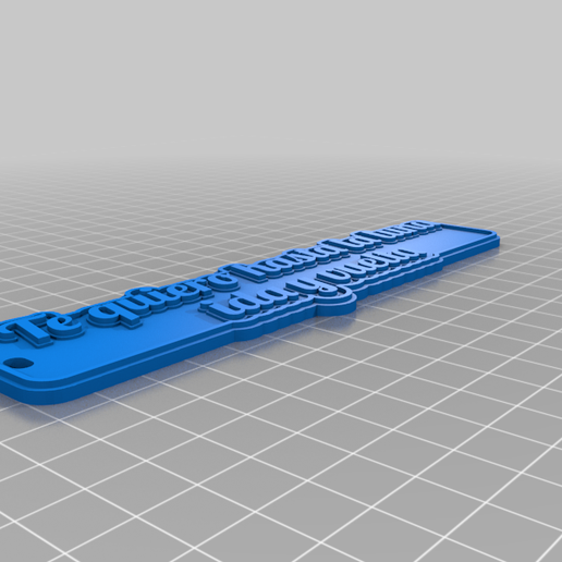 I love you to the moon - 3D model önizlemesi