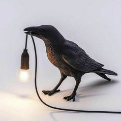 pajaro-seletti.jpg Seletti Crow Lamp HIGH QUALITY