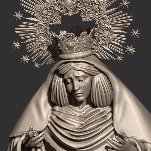 Virgen Amargura Linares - Virgin of Bitterness (Linares)