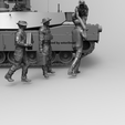 sol.393.png PACK 4 MODERN SOLDIERS LOGISTICS TANK CREW