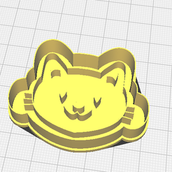 gatito.png kitty face cookie cutter