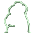 Contorno.png Gallo Claudio cookie cutter