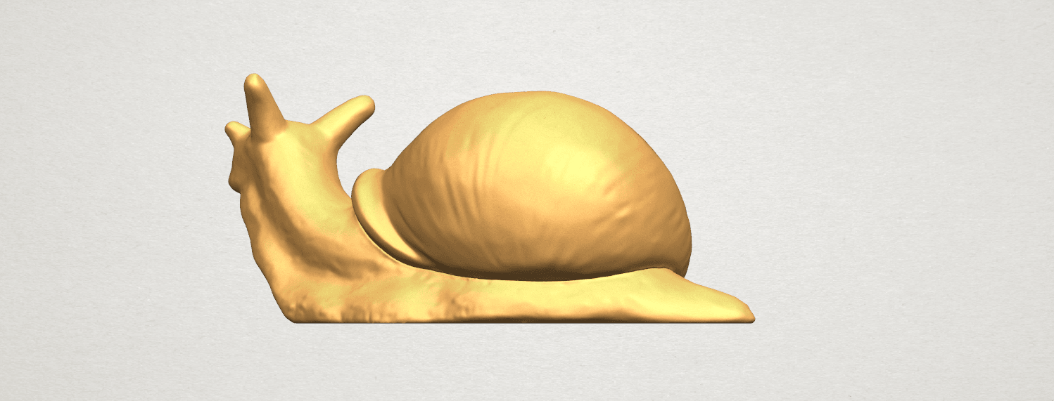 TDA0581 Snail A04.png Download free file Snail • 3D printer template, GeorgesNikkei
