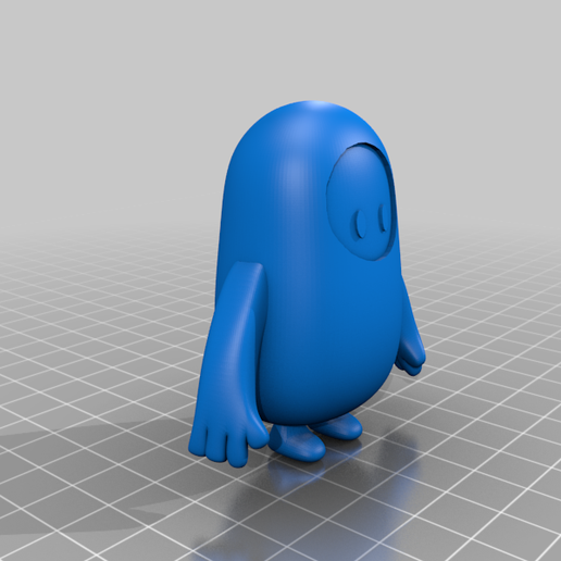 Fichier STL gratuit Fall Guys Different Poses !・Objet imprimable en 3D à télécharger・Cults