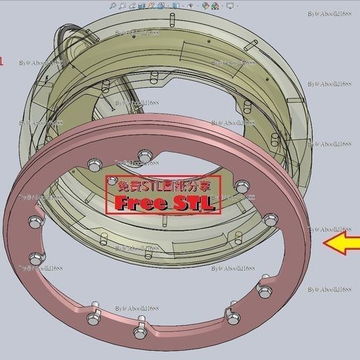 🐅 Tiger Tank Early Base ring for drum cupola.(STL-1)・Free 3D File for ...
