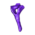 Chevron_02.OBJ OBJ file Life size baby T-rex skeleton - Part 09/10・3D printable design to download