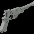 D004-FOTO-06.jpg Mandalorian IB-94 blaster pistol with stand (D004)