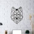 4cb299abb66b69fa2a3e438b3b5f053f_display_large.jpg Wolf Wall Sculpture 2D