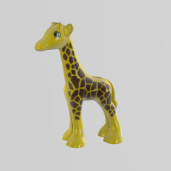 giraffe pres 1.png Download free STL file Giraffe • Object to 3D print, motek