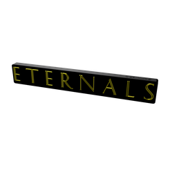 1.png Fichier STL LOGO/SIGNE MULTICOLORE 3D - Eternals・Design pour impression 3D à télécharger
