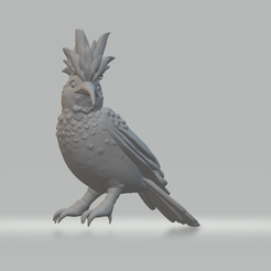 1.png STL file Abubilla Bird aka Eurasian Hoopoe 3D print model・3D printing model to download