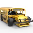 21.jpg Diecast Outlaw Figure 8 Modified stock car as School bus Scale 1:25