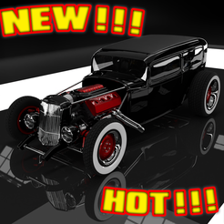 Banner.png STL file 1932 Ford Sedan 3D Printable Kit・3D printer design to download