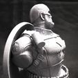 160620 - Wicked - Captain America 09.jpg Wicked Marvel Avengers Captain America 3d Bust: STL ready for printing FREE