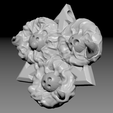 15.png STL file Chaos Gods symbol pendant・Model to download and 3D print, Argon