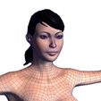 2.jpg Beautiful Naked woman 3D model