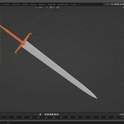 Rhyvalis 3D Printed Sword-Axe