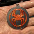 IMG_1778.jpg Spider-Man Miles Morales Coaster & Keychain