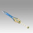 8.jpg Genshin impact makhaira aquamarine cosplay weapon prop replica props printable hobby diy hobby diy other