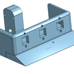 A.png STL file MINISUMO AMATEUR CHASSIS (Sensors: GY-VL53L0XV2)・3D printing model to download