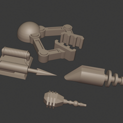 WWO.png 3D file Gaslands Weird Weapon Number One Set・3D printable model to download