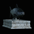 Salmon-statue-box-1-7.png fish sculpture of a Atlantic salmon / salmo salar with storage space / for 3d printing