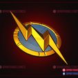 3D file The Flash Symbol Logo - The Flash Movie 2022 - DC Fandome
