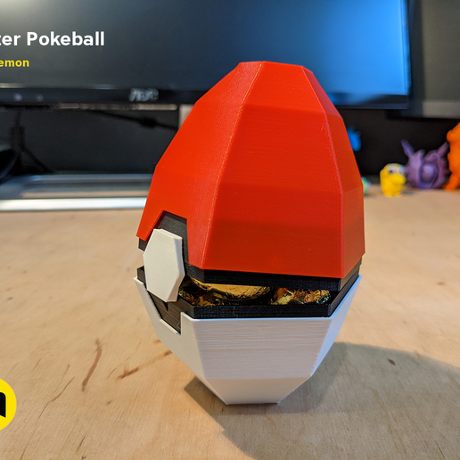 PXL_20210331_152452500.png Free 3D file Pokeball Easter Egg Box Decoration・3D printable model to download, 3D-mon