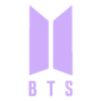 bts logo.stl BTS Soporte para Celular