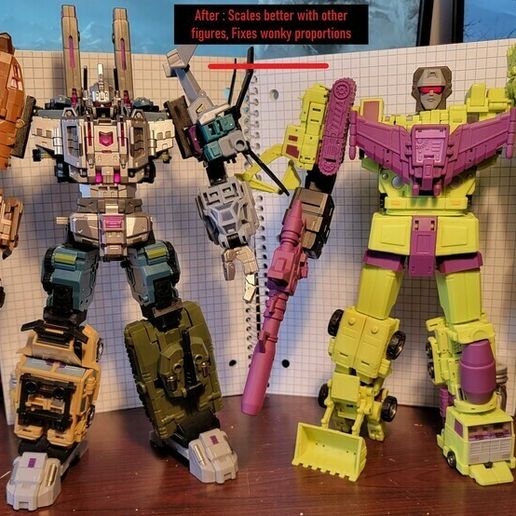 🧑‍🏭 Iron Factory War Giant (Transformers Bruticus) Height