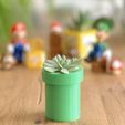 7DFA28E4-4E0B-4C79-B4FB-8C1D537A7D78-1.jpeg Free STL file Super Mario Bros Pipe Planter / Pen / Joycon Holder・Template to download and 3D print