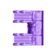 Pyramid_Large_High_Central_Stairway_Dual-B02.stl Pyramid Modular Levels - (Large) Square - A01 (Simple)