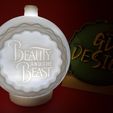 IMG_20230907_115452019.jpg Beauty And The Beast DISNEY CHRISTMAS ORNAMENT TEALIGHT WITH TWIST LOCK CAP
