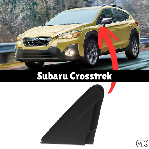 2017 -2023 Subaru crosstrek Pillar Molding Cover Replacement STL File